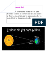 Fases de La Luna, Eclipse Sol y Luna