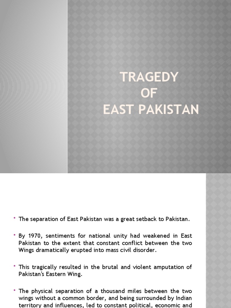 East Pakistan's Tragic Separation Explained | PDF | Pakistan | Zulfikar ...