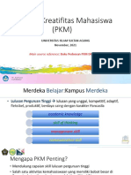 Sosialisasi PKM-2022