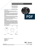 Flextop 2211 Universal Transmitter: Safety Instructions