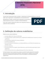 Introdução Ao Sistema Financeiro Nacional (SFN)