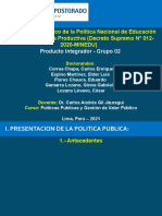 Diapositivas Producto Integrador Grupo 02