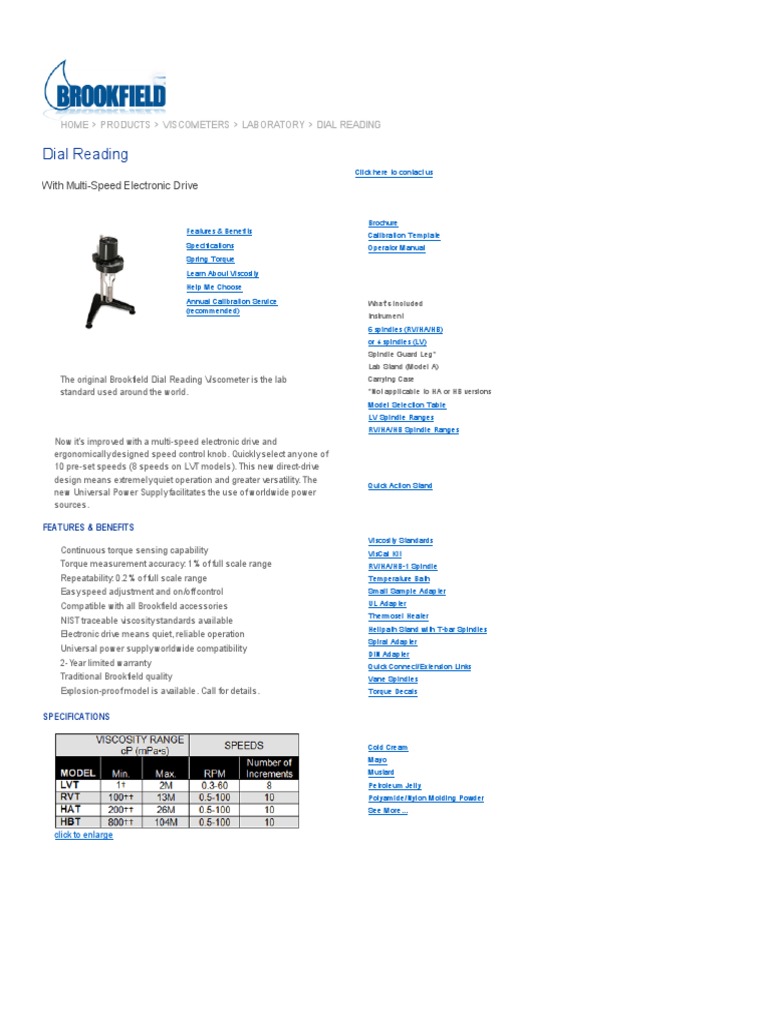 LVT Brookfield Engineering LVT PDF