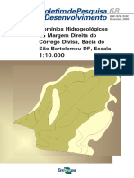 Domínios Hidrogeológicos do Córrego Divisa