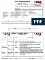 ANALISE DE RISCO PARA COLOCAÇÃO DE ISOPAINEL