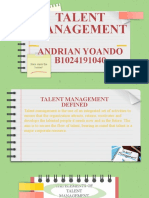 Talent Management: Andrian Yoando B1024191040