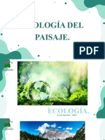 Ecología Del Paisaje, Biología