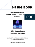 Steven Greer the CE 5 Big Book CE5 CSETI 472 Pages