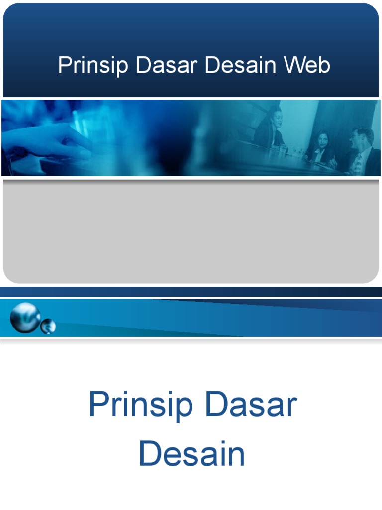 Prinsip Desain Web | PDF