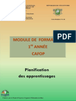 Planification Des Apprenttissages