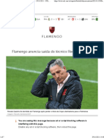 Flamengo anuncia saída do técnico Renato Gaúcho - 29_11_2021 - UOL Esporte