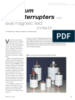 Vacuum Interrupters With Axial Magnetic Field Contacts