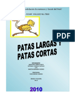 Año de la Consolidación Económica y Social del Perú - Cuento Patas Largas y Patas Cortas