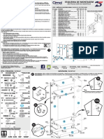 Esquema de Montagem Modulo Solteiro Nina