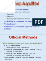 Official Methods Validation Process