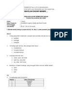 Kisi-Soal PAS Kls 2 PAKat 2021-2022 SMT 1