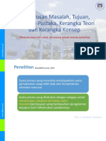 3 - Masalah, Tujuan, Tinjauan Pustaka, Kerangka Teori, Kerangka Konsep