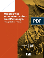 Mujeres, economía cocalera en Putumayo