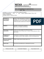 Plano de Atendimento Quinzenal Grupo 2