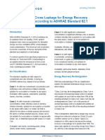 Acceptable Cross Leakage For Energy Recovery Ventilation REVB