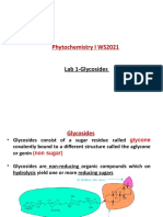 Phytochemistry I WS2021: Lab 1-Glycosides