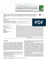 Effects of the Dual Tp Receptor Antagonist and Thromboxane Synthase Inhibitor Ev 077 on Human Endothelial and Vascular Smooth Muscle Cells