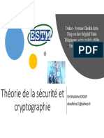 Théorie de La Sécurité Crypto - Chapitre 2-1