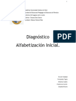 Diagnóstico ALfabetizacion Inicial