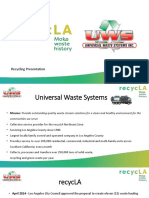 UWS Recycling Presentation