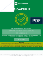 Passaporte Petrobras Covid-19