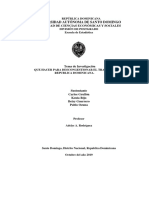 Investigacion Sobre Congestion Vehicular en El Gran Santo Domingo