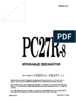 Komatsu PC27R-8 Workshop Manual F30671 Up