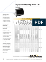 Rotary Hybrid Stepping Motor 1.8°: Conventional