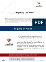 Registro y Uso Tutorial Padlet 2.0