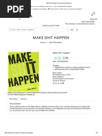 Make Shit Happen - Kinokuniya Bookstore