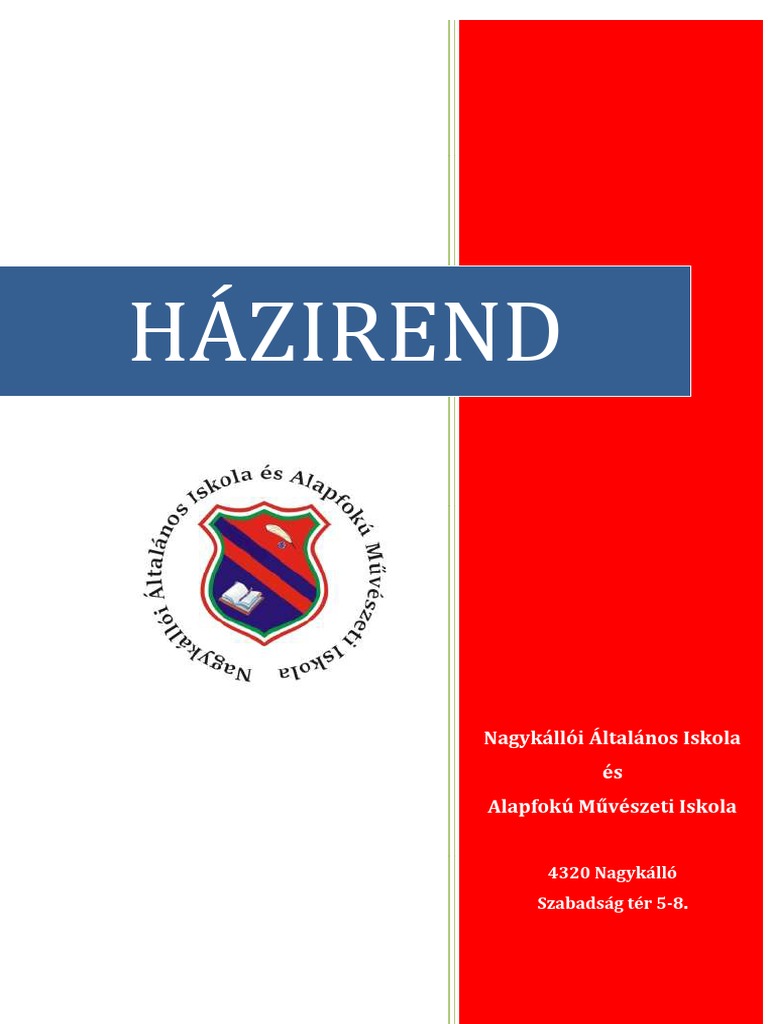 HÁZIREND | PDF
