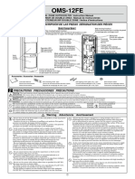 Oms 12fe Manual