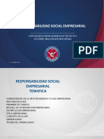 RESPONSABILIDAD SOCIAL EMPRESARIAL COHORTE 1 2021 PRIMERA PARTE