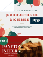 Panetones y galletas navideñas artesanales