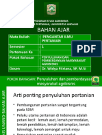 Pertemuan 12 (Penyuluhan Dan Pemberdayaan Masy. Agribisnis