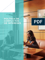 Conflict of Interest Policy Spanish