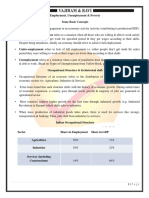 Employment, Unemployment & Poverty