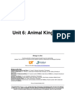 Unit 6: Animal Kingdom: Biology in A Box