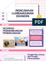 Perencanaan Pembangunan Ekonomi