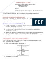 Proyecto Segundo Actividades Semana Del 18 Al 28 de Agosto