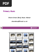 Primary Music: Sharon Green (Bray) Music Advisor Sharonbray@tiscali - Co.uk