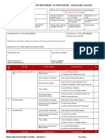 Hi Tech Engineering SDN BHD Permit To Work System - Job Hazard Analysis