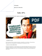 Análisis de Frases de Simon Bolívar