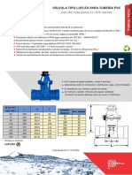 Valvula Luflex Modelo 2500