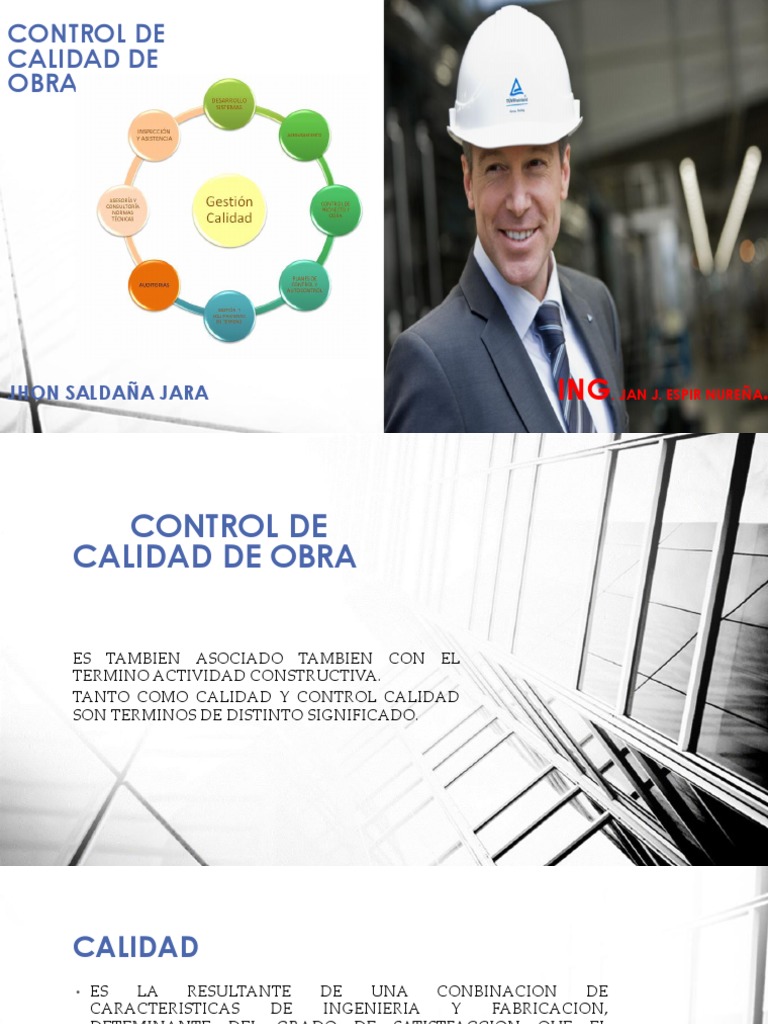 Control de Calidad de Obra | PDF | Hormigón | Ingeniero civil
